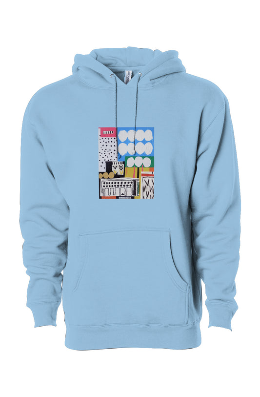 Maki Sato - THE TEST Hoodie Aqua