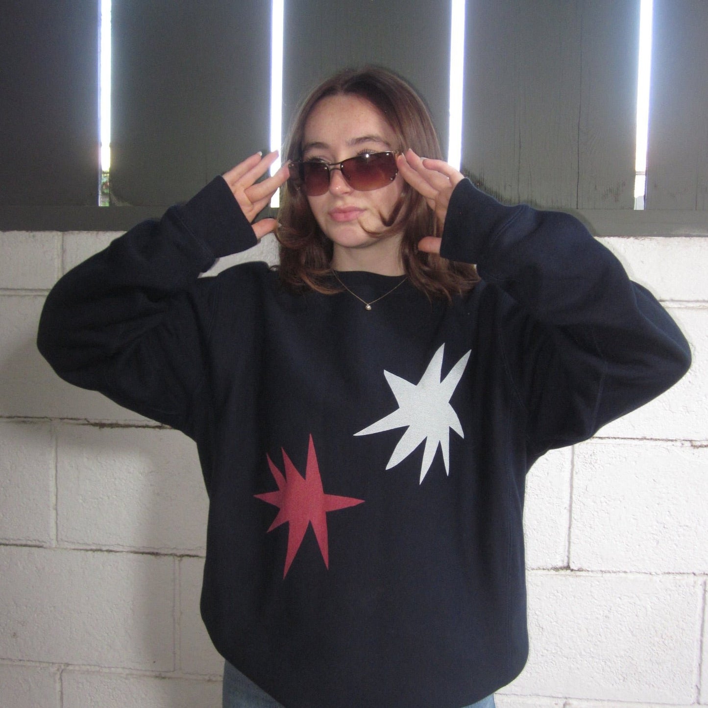 Sophie Harding - TWO STARS Crew Sweatshirt